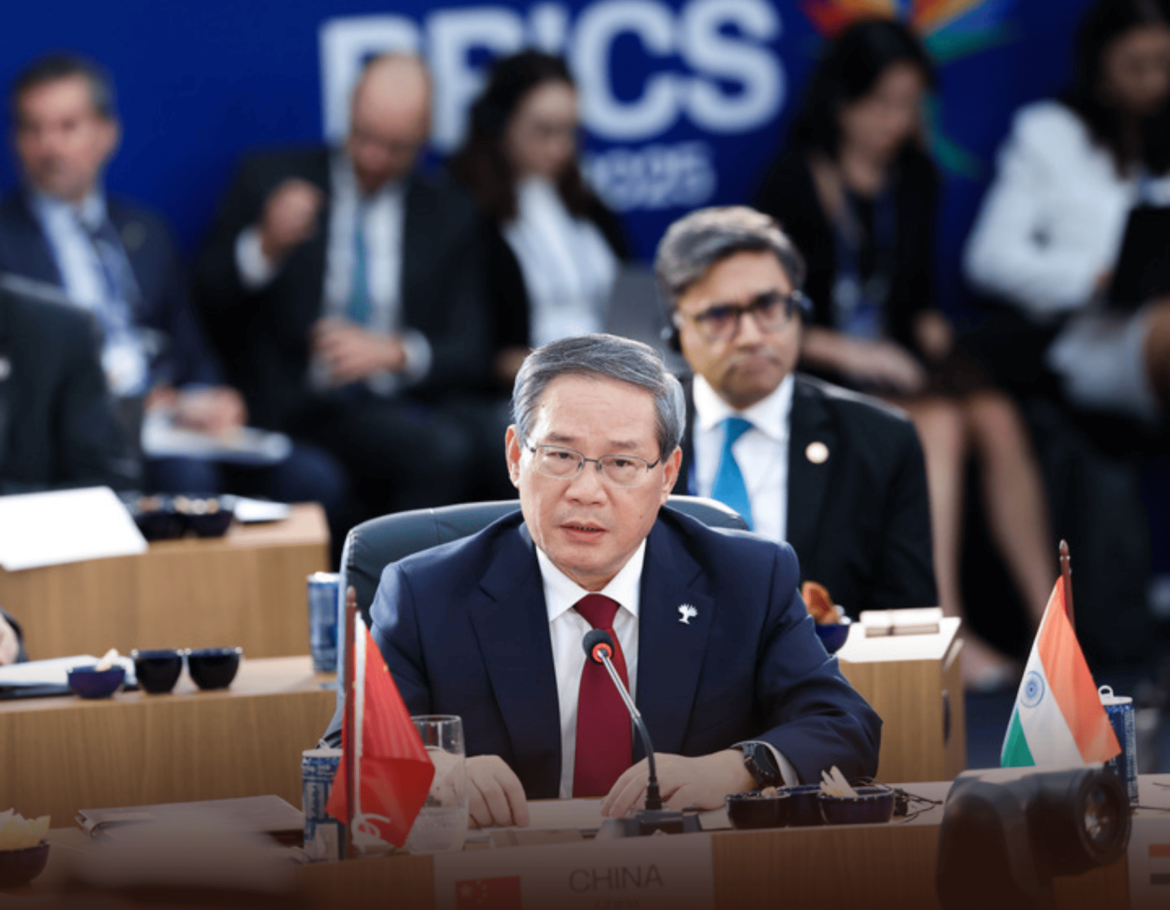 Chinese Premier Urges BRICS to Lead Global Governance Reform