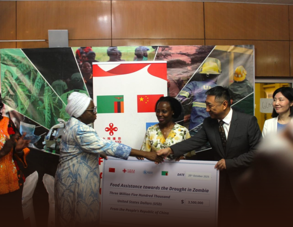 China Donates US$3.5 Million to Zambia for Urgent Food Relief, Strengthening Bilateral Partnership