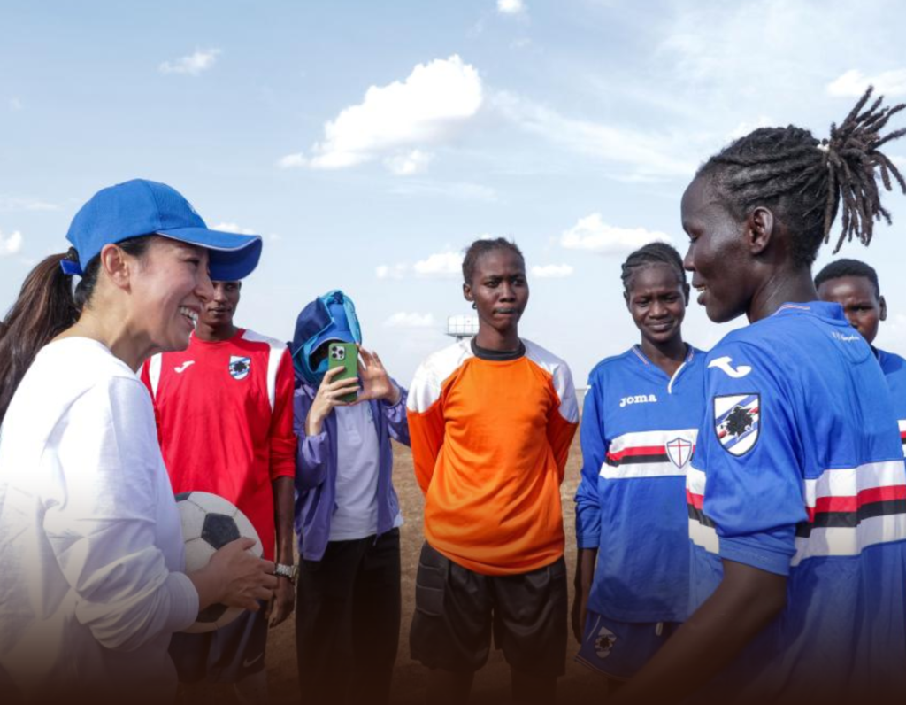 UNHCR Goodwill Ambassador Yang Yang Harnesses Power of Sports in Refugee Camps