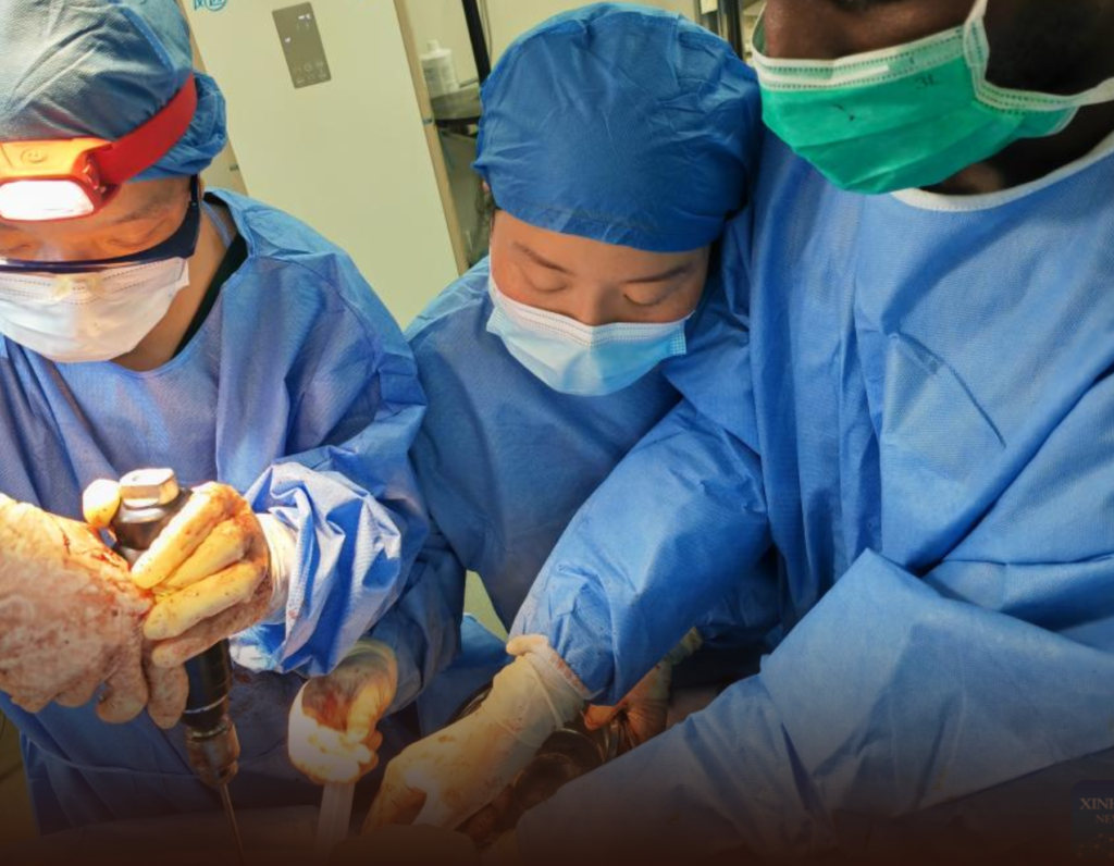 Chinese Medical Team Performs Sierra Leone’s First-Ever Finger Replantation