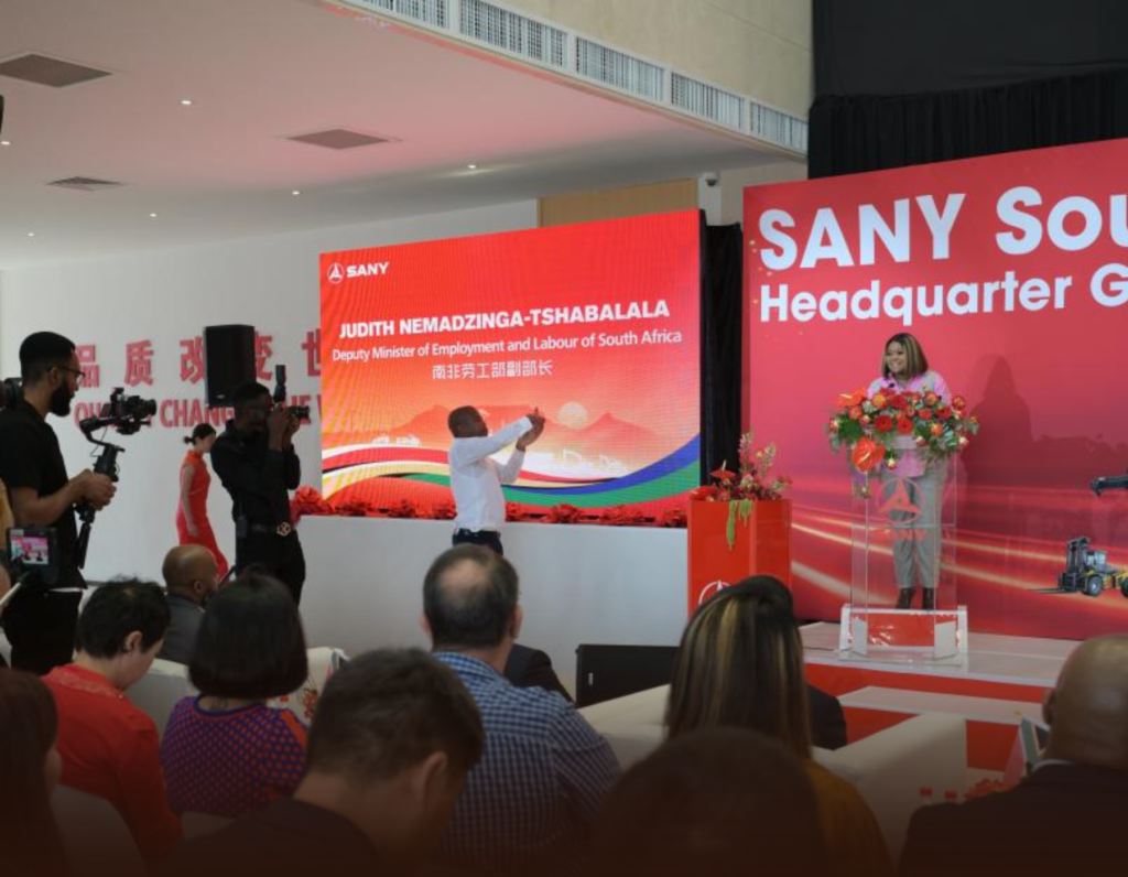 China’s SANY Launches New Industrial Park in South Africa, Expanding Local Manufacturing and Skills Development