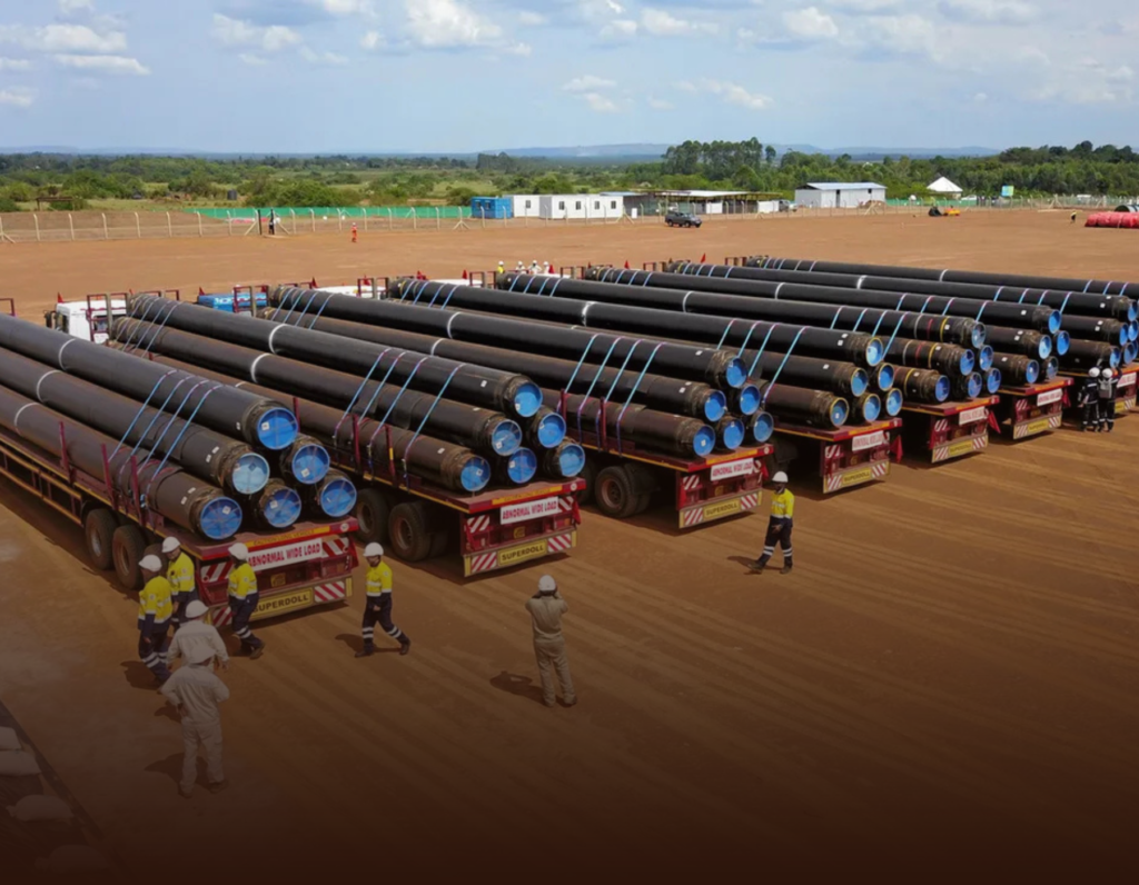 China-Built East African Crude Oil Pipeline Reaches Major Construction Milestone