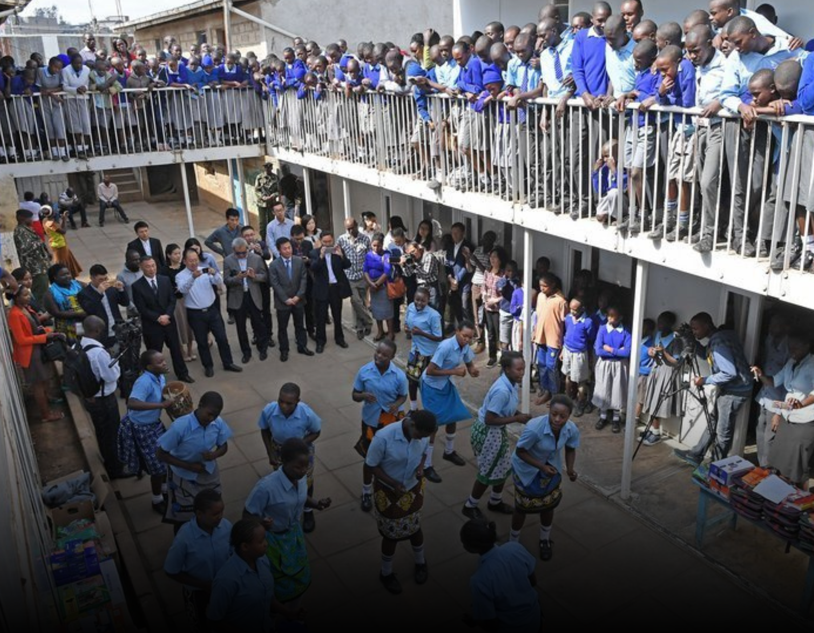 China-Backed School in Nairobi’s Slums Inspires Girls to Dream Beyond Poverty