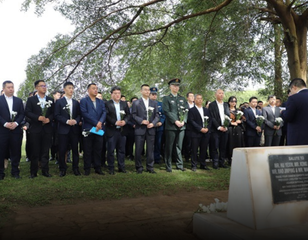 Chinese Community in Uganda Honors Fallen Experts Behind Landmark Stadium Project