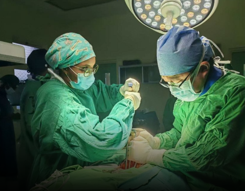 Chinese Spine Surgeon Performs Mbeya Hospital's First Revision Spine Surgery